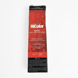 L'Oreal HiColor Reds H7 Sizzling Copper 1.74 oz